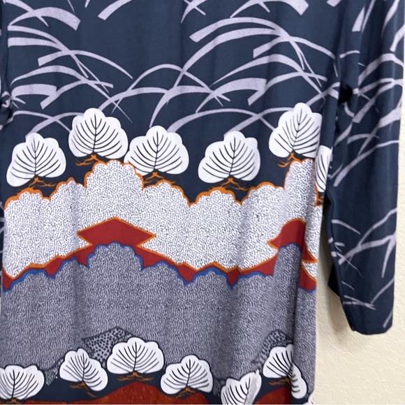 White Stuff Avery Tunic Multi artsy 3/4 sleeves dress UK14 US10 - Picture 3 of 12